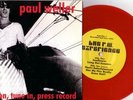 Paul Weller Red Vinyl Radio Session Rare 500 Copies Jam