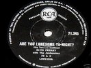 Elvis Presley 78 - Are You Lonesome Tonight? - SA press