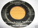 Lil Major Williams 70's soul 45 Girl /Girl Don't Leave