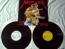 METALLICA LIVE JUSTICE FOR ALL 2 LP VINYL 1988 RARE OOP