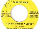 MODERN SOUL / FUNK  EARNEST KING ON LK RECORDS 45 RPM