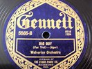 WOLVERINE ORCHESTRA BIX BEIDERBECK GENNETT JAZZ 78 RPM