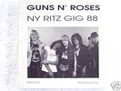 MINT Guns n Roses NY RITZ GIG 1988 45's box set