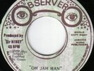 THE ROCKSTONES - OH JAH MAN on the OBSERVER label