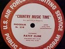 PATSY CLINE bw The Jordanaires LIVE Radio Show USAF Lp