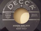 BUDDY HOLLY -modern don juan RARE U.S. 7
