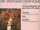 ERATO(Stereo)/SCHUBERT/MICHELE AUCLAIR,violin/JOY,piano