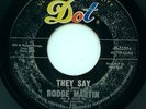 60'S MOD/SOUL 45-RODGE MARTIN-THEY SAY-LISTEN 