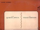 WOLF- Dvorak / JUILLIARD QUARTET - Sh.Dog 2s2s LSC-2524