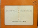 SD 1s/1s JUILLIARD STRING QUARTET dvorak op 61 & wolf italian LP Mint- LSC 2524