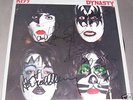 KISS hand signed autographed DYNASTY lp album