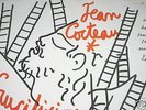 SUPER RARE JEAN COCTEAU ART COVER LP LA CRUCIFIXION