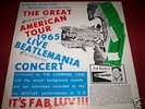 The Beatles Ed Rudy 1965 Live Beatlemania