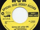 Rare Northern Soul 45-The Invitations- Watch Out Little