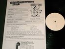 THE HARD ONS hot for your love, baby LP TEST PRESSING