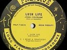 JOHN COLTRANE LP LUSH LIFE ORIGINAL PRESTIGE