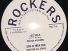 FOX HOLE DELROY WILLIAMS 70s ROOTS REGGAE ROCKERS 12