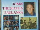 CAJA DE 3 LP´S. THE KINKS, THE BEATLES & PAUL ANKA