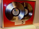 Gary Moore d'or platine disque balise original