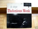 Rare Thelonious Monk Riverside white label DG LP 12-209