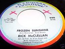 RICK McCLELLAN   FROZEN SUNSHINE   60's POP , PSYCH  45