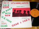 Rare 1965 Rock LP - BEATLES New U.S. Tour with ED RUDY