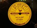 Elvis Presley SUN 209 