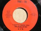 Rare Modern Soul 45: B.J.B. on Tee-Ti