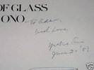 SUPER RARE YOKO ONO ART COVER LP SIGNED