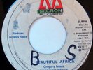 rare Jamaica Reggae 45 GREGORY ISAACS beautiful africa