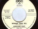 GERALDINE HUNT  WINNER TAKE ALL  ABC Records