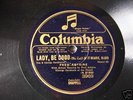 FRED ASTAIRE & GEORGE GERSHWIN LONDON 1926 COLUMBIA 78