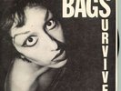 BAGS SURVIVE 45 1978 W/PS VG/VG+ L.A. PUNK DANGERHOUSE