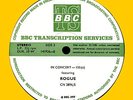 BBC TRANSCRIPTION LP - QUANTUM JUMP / ROUGE  IN CONCERT