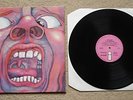 KING CRIMSON 'IN THE COURT..' LP PINK ISLAND PROG FRIPP