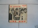 THE WHO MY GENERATION INTROVABILE 45 GIRI DEL 1965
