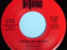 rare Modern Soul 45 RON JONAS cross my heart WIRE Hear