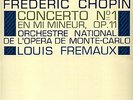 EMI CVB1066/7(2 lps)/CHOPIN / SAMSON FRANCOIS / FREMAUX