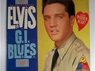 ELVIS G. I. BLUES RARE ORIG 1960 LP WITH HEART STICKER