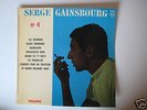 Serge Gainsbourg No.4 LP 10' 25 cm 33 tours Philips