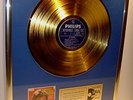 Johnny Hallyday d'or platine disque record original