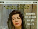 SXL 2281 CAVALLERIA RUSTICANA Simionato 2 LPs ED1 WBg