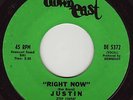 DOWN EAST 5372 JUSTIN Right Now FINE FUNK SOUL 45