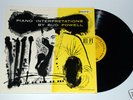 BUD POWELL PIANO INTERPRETATIONS VINYL LP NORGRAN 1077