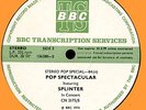 BBC TRANSCRIPTION LP  -  SPLINTER  /  LESLEY DUNCAN