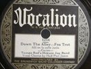46) 78 RPM TAMPA RED'S HOKUM JUG BAND VOCALION 1254  