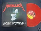 Metallica LIVE LP METAL UP YOUR ASS RED VINYL 241/300 c