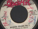 JUNIOR MERVIN - ROOTS TRAIN...RARE BLACK ART ROOTS 45