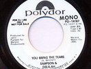 SAMPSON & DELILAH You Bring The Tears NORTHERN SOUL 45