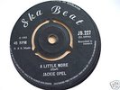 JACKIE OPEL UK 45 1965 ON SKA BEAT A LITTLE MORE